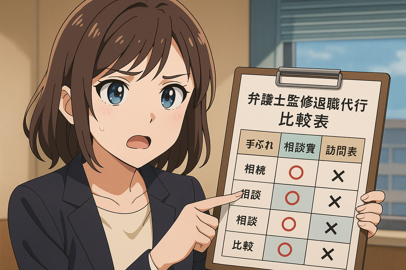 女性退職代行 比較表 2025(料金・即日性・特徴)